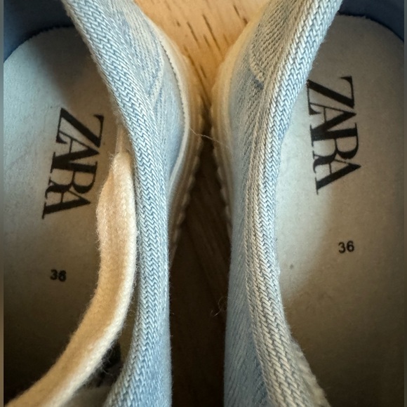 Zara denim shoes current season - Picture 3 of 8